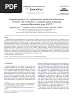 Download Improved Protocol for Agrobacterium Mediated Transformation by aljawadmali SN63080741 doc pdf