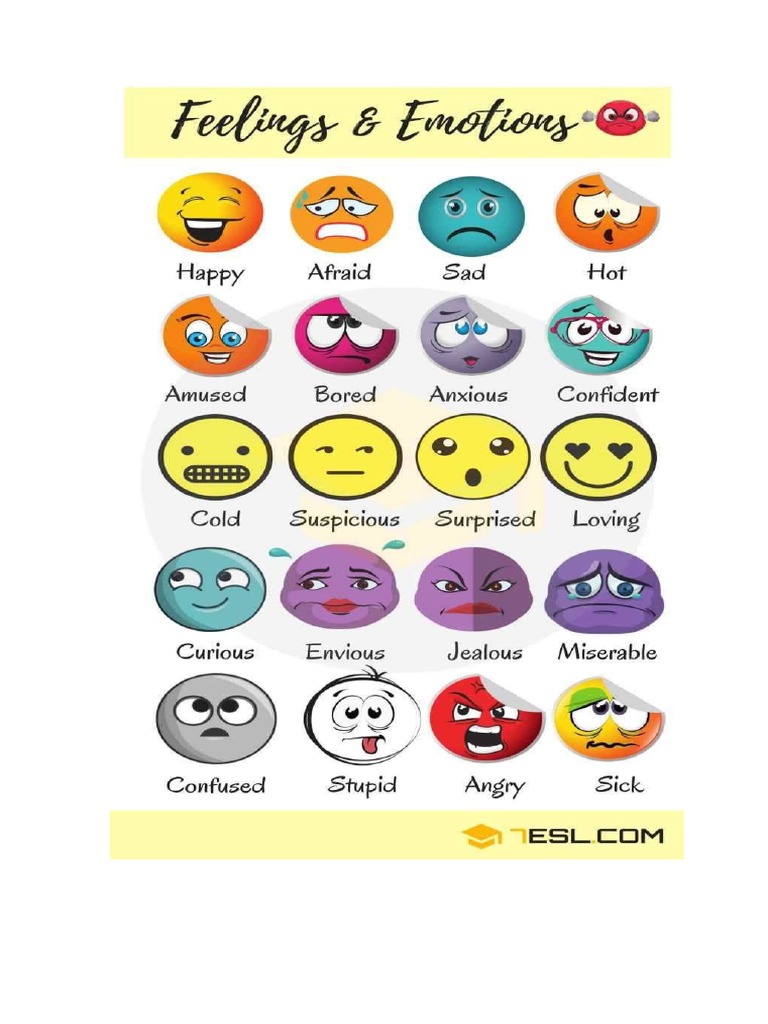 Feelings and Emotions PDF