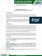 Decreto Departamental 05 Gaceta PDF