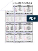 Calendario 2022 PDF