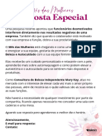 Mês Das Mulheres - Carta - Proposta - Rebeca's PDF