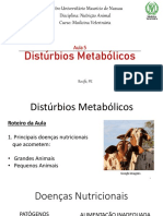 Aula 5 Distúbios Metabólicos - 230212 - 235548 PDF