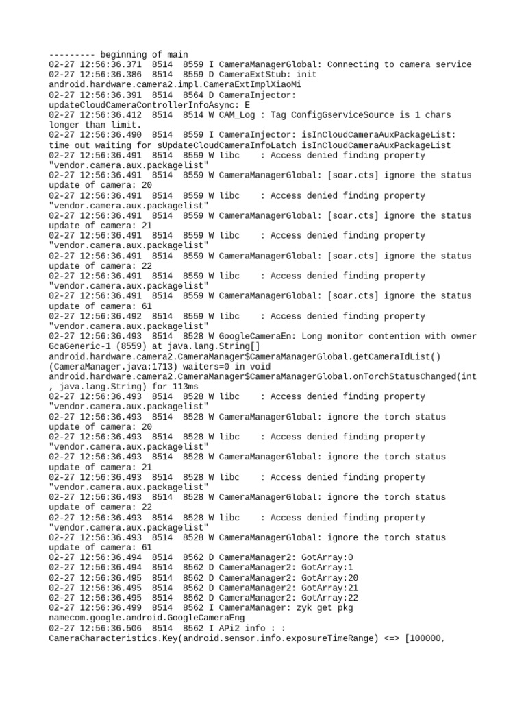 Logcat 1677520596214 | PDF | Java (Programming Language) | Software ...