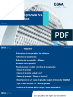 Criterios de Aceptación vs. Casos de Pruebas