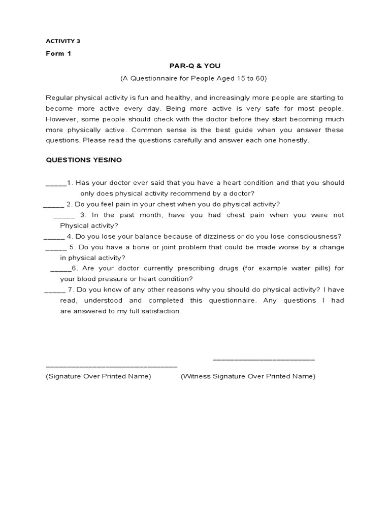 Par Q 2025 Form