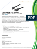 Datasheet Spanish