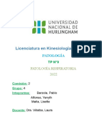 Patologías respiratorias: fibrosis quística, atelectasia, SDRA, EPOC, enfisema y asma