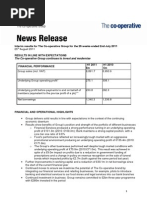Download Co-operative Group Interim Results 2011 by Co-operative News SN63081773 doc pdf