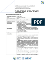 Ficha Jurisprudencial No.62 Sentencia SL 439 2022