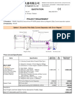 Offer - Magnetic Eddy Current Separator