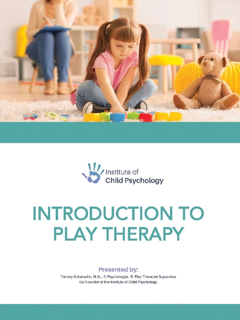 Play Therapy Booklet PDF Play Therapy Psychotherapy