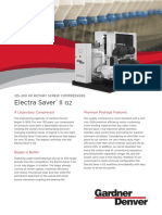 Electra Saver II G2 125-200 HP Rotary Screw Compressor Cut Sheet