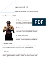 5 принципов защиты в муай тай PDF