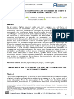 Vista Do Gamificação Como Ferramenta para o Processo de Ensino e Aprendizagem - Uma Revisão Integrativa