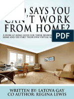 Who Says You Cant Work From Home A Work From Home 221120 132357 PDF