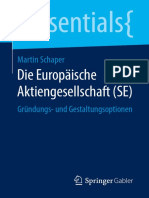 Die Europäische Aktiengesellschaft (SE) PDF