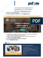 Tutorial de Acceso A La Plataforma - Generacion 18
