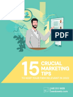 15 Crucial Marketing Tips To Keep Your Law Firm Relevant in 2022