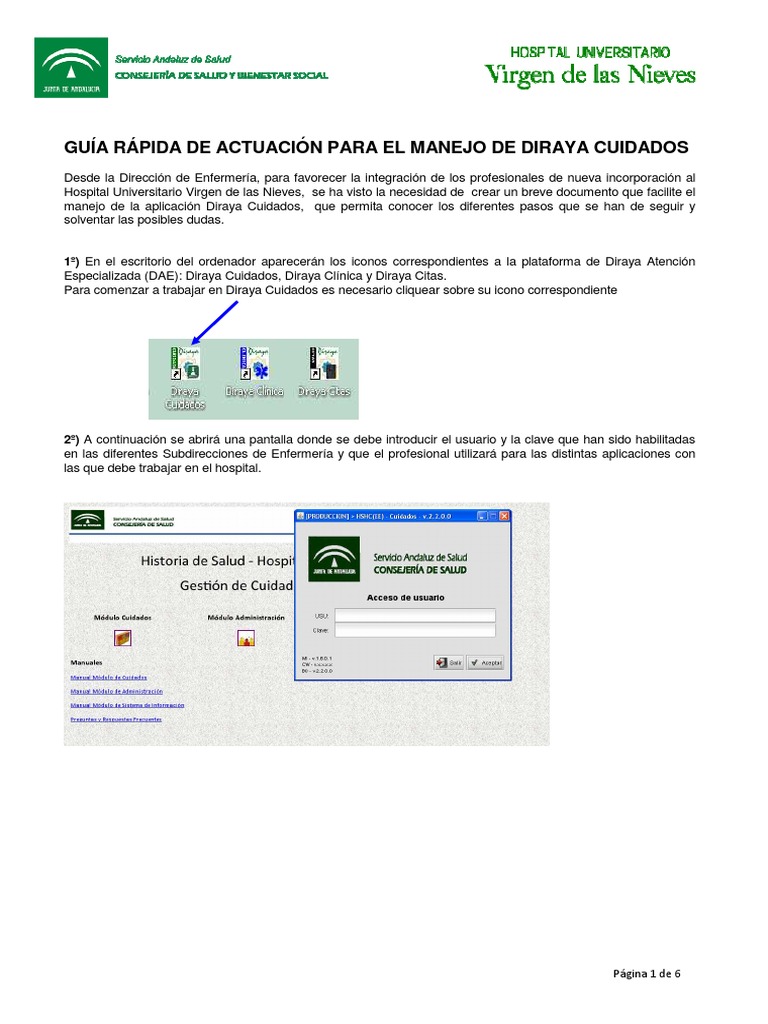 Gu A Diraya Cuidados | PDF | Hospital | Software