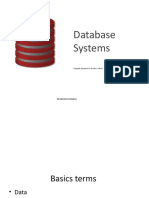 Introduction to Database Systems Basics