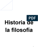 Historia de La Filosofía