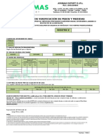 Constancia de Verificacion Pesos Medidas - Aromas