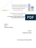 Salud Mental y Psicología Médica - Los Principales Conceptos Integradores de La Psique Humana en La Psicología Médica Psicoanalítica