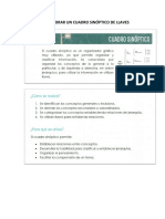 Como Elborar Un Cuadro Sinóptico de Llaves PDF