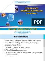 MPCP5 - Stratified Random Sampling (Continue)