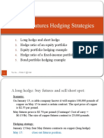 Forward Futures Hedging Strategies