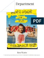 Heath Ledger by Ben Watts