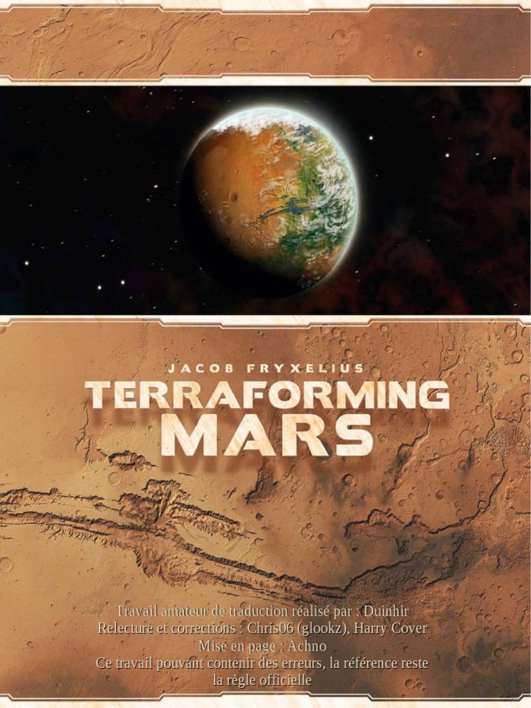 53 Terraforming Mars Regle | PDF | Mars | Atmosphère de la Terre