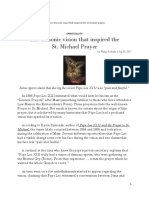 St. Michael Pope Leo XIII Vision PDF