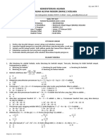 Soal Matematika Try Out 2015