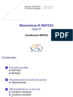 Clase N 10 Derivadas Parciales