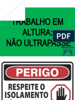 Trabalho em altura: segurança é prioridade