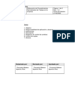 PNT Elaboracion de Procedimientos