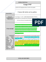 Grupo N°07 - Formatos de Fichas Textual y de Resumen