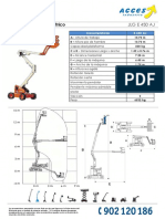 Ficha Tecnica JLG - e - 450 PDF