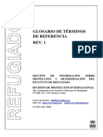 Glosario de Términos de Referencia