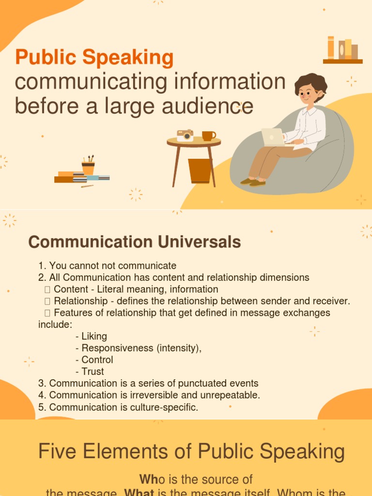 Mastering Public Speaking Skills | PDF | Self Esteem | Communication