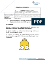 Ficha Nro1 Primero Medio Web PDF