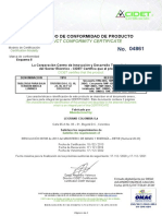 Certificacion Tableros Trifasicos Legrand
