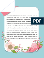 Colorful Little Flower Letter-WPS Office