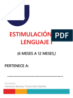 Cuaderno Modelo Estimulación 6 A 12 Meses PDF