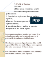 Regions and Globalization: Lesson 5