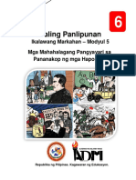 Araling Panlipunan: Ikalawang Markahan - Modyul 5 Mga Mahahalagang Pangyayari Sa Pananakop NG Mga Hapones