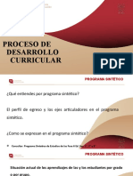 Proceso de Desarollo Curricular