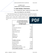 Soal Dan Jawaban Latihan Lab 1 - Home Office and Branch Office PDF