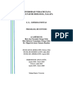 Universidad Veracruzana Facultad de Biologia, Xalapa: E. E.: Espermatofitas